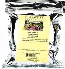 Elderberry Recall from Starwest Botanicals: Check Your Package Lot Number