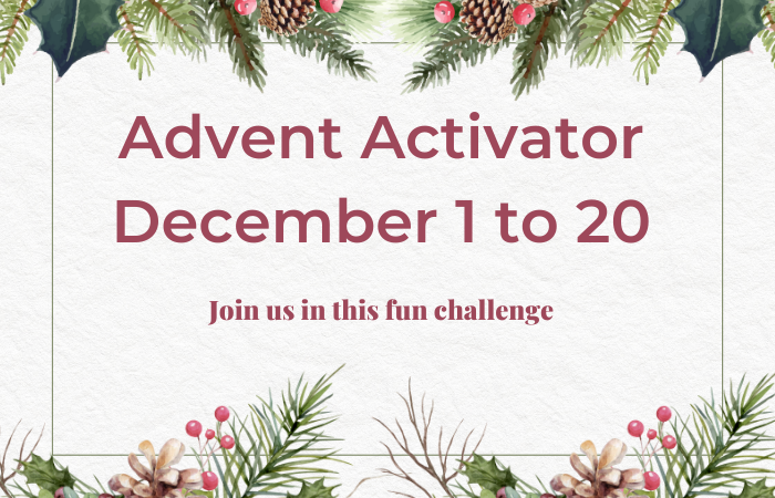 2024 Advent Activator December 1 to 20th