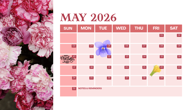 Herb of the Month Calendar: May 2026